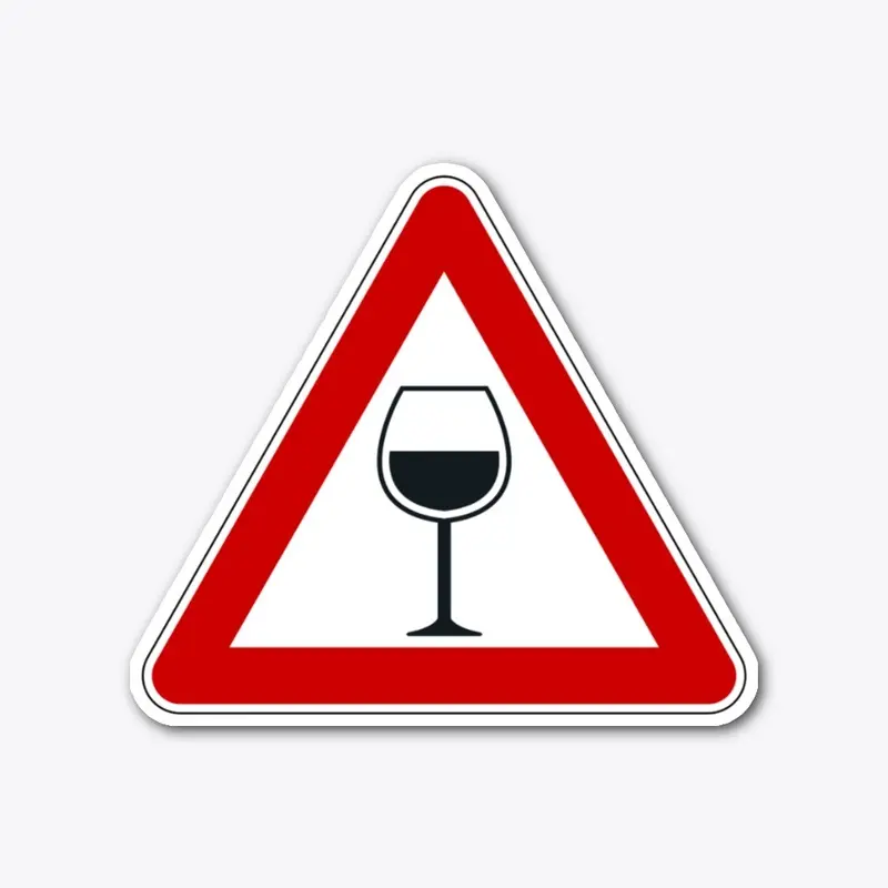 Wine Road Sign